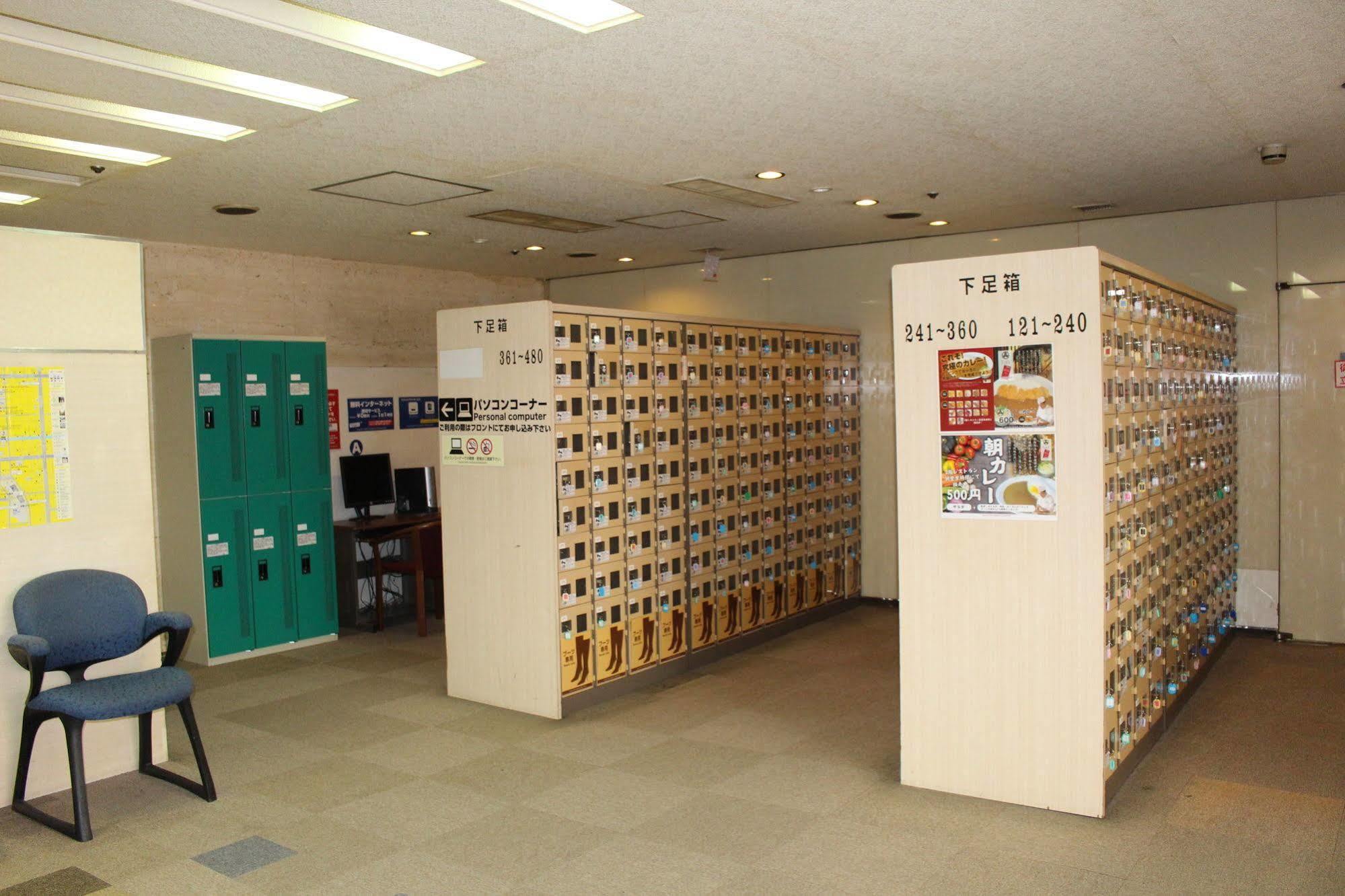 Capsule Hotel Asahi Plaza Shinsaibashi Ōsaka Eksteriør bilde